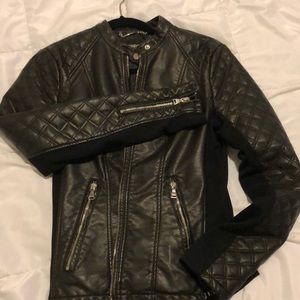 Leather jacket